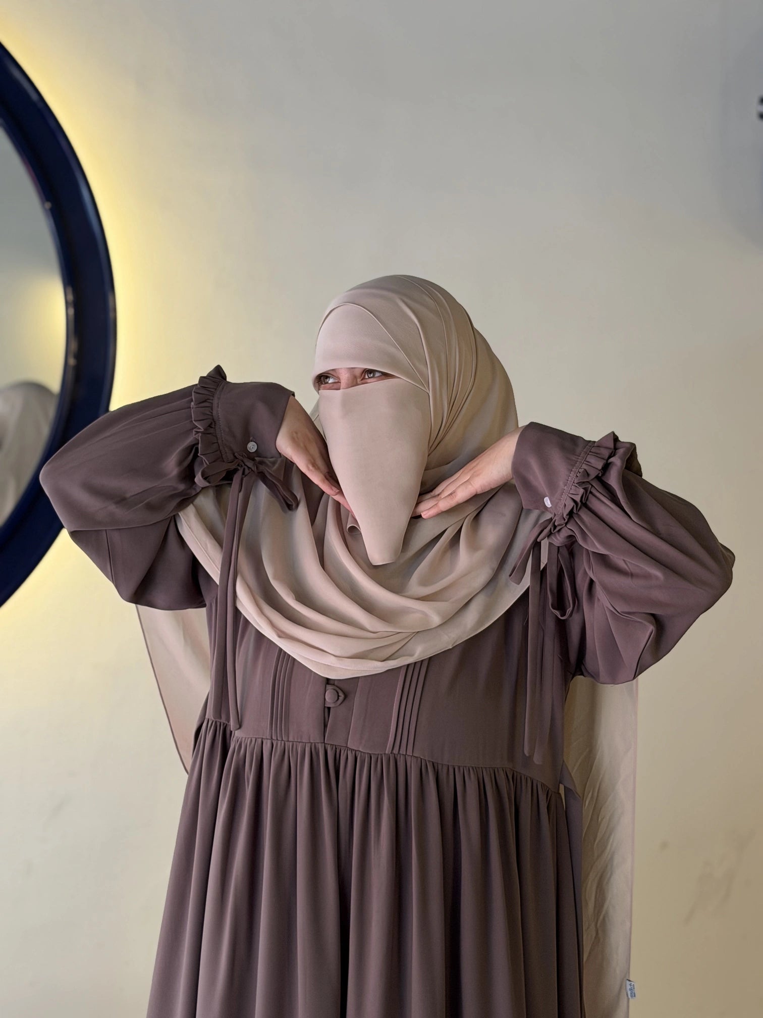 Dress Sedra coffe