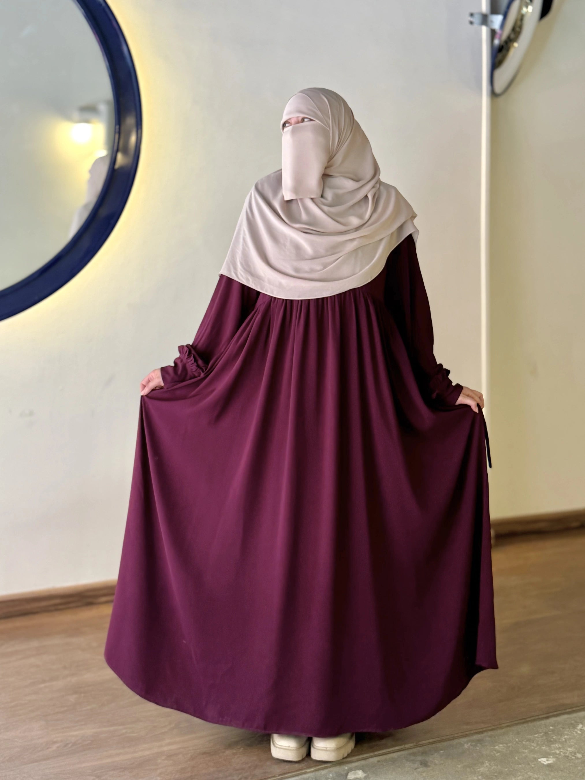 Dress Sedra Burgandy