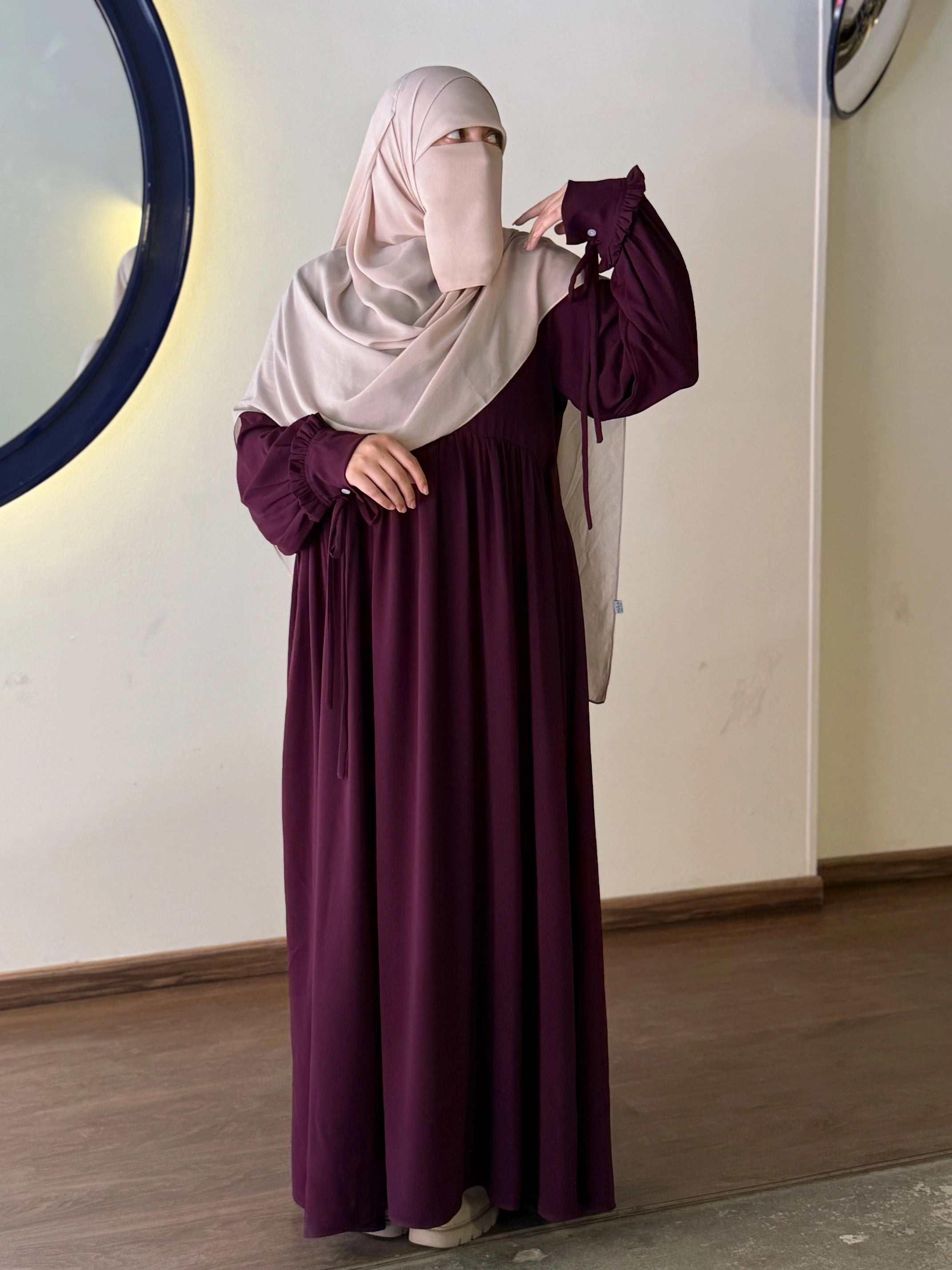 Dress Sedra Burgandy