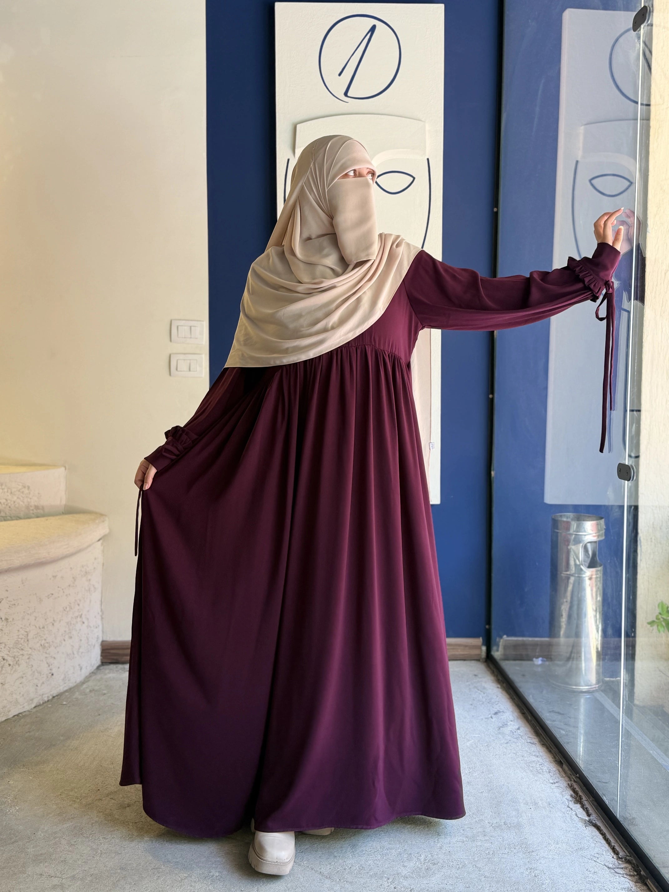 Dress Sedra Burgandy