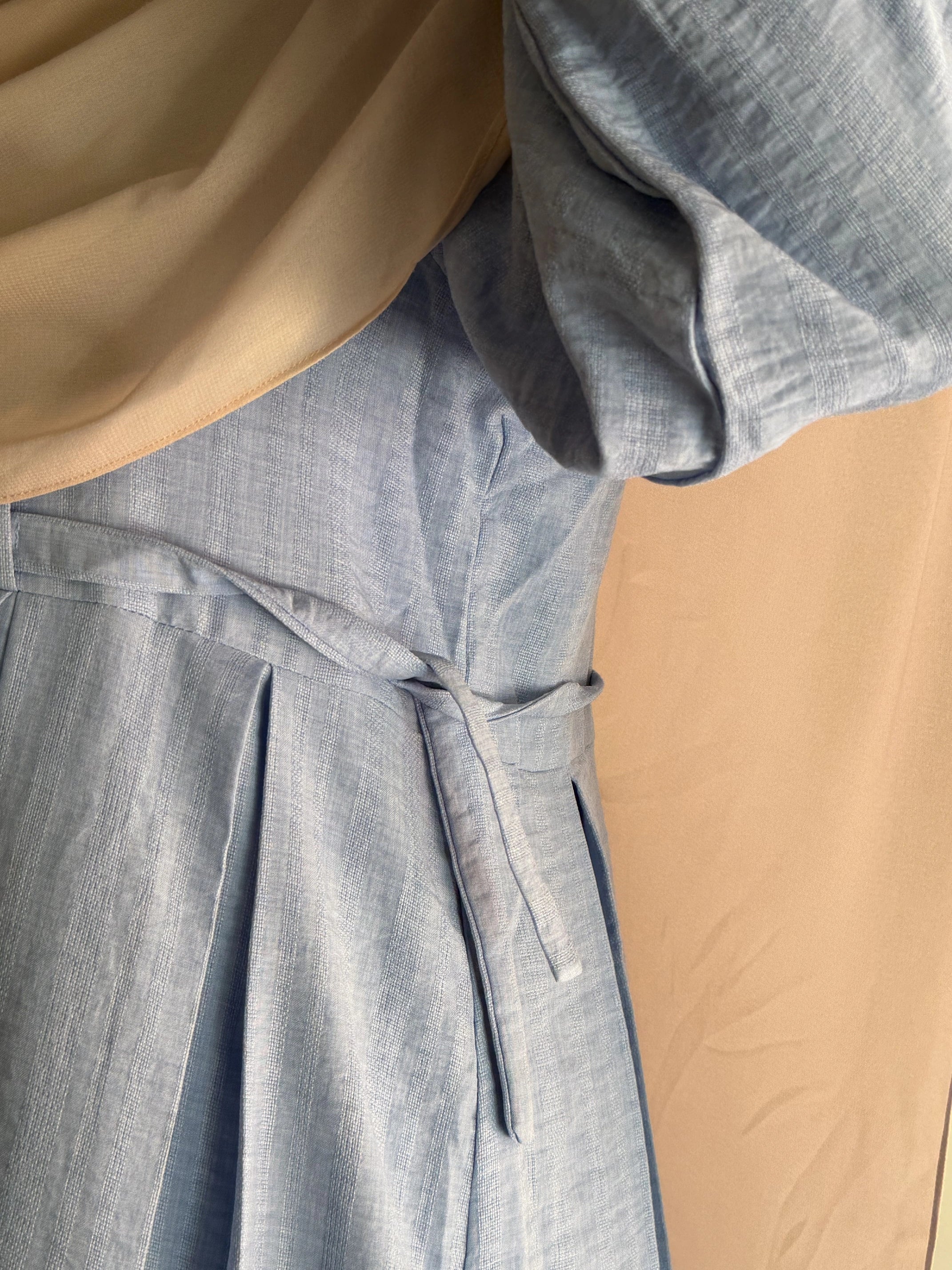 Dress Hoor baby blue