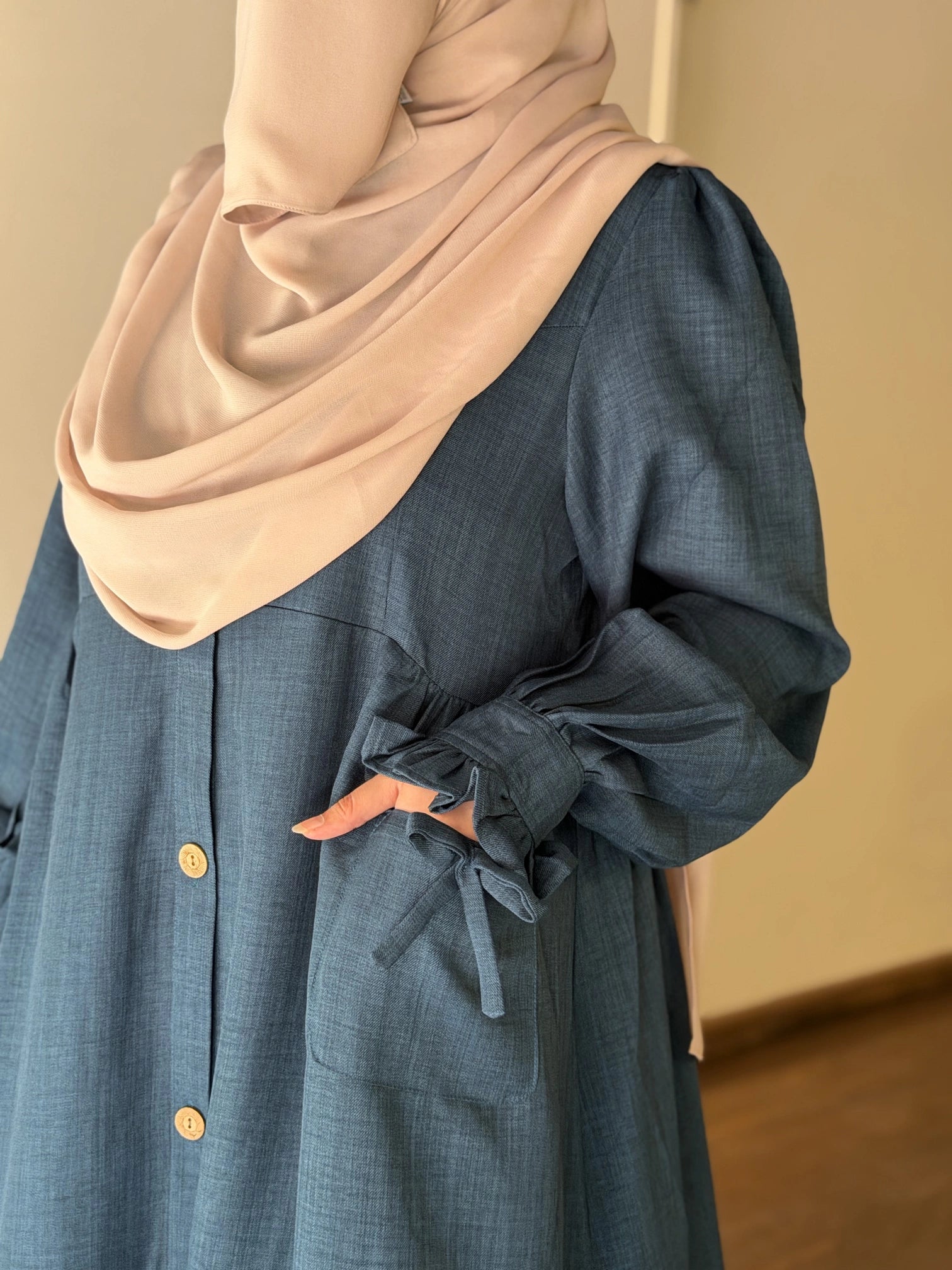 Dress Setr petrole blue